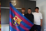董路：足协主席宋凯转给李昊炎一封亲笔信，祝贺李昊炎加盟巴萨