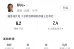冒充职业球员！萨内数据：1射0正 7次过人全失败 9次对抗成功1次